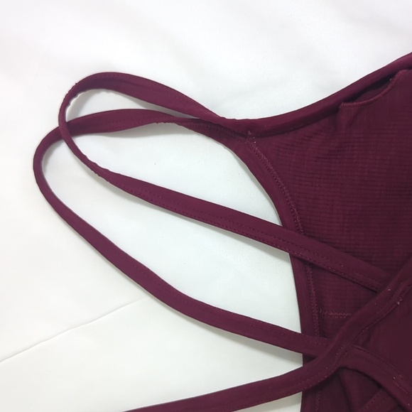 Sweaty Betty Namaska Yoga Seamless Vest Tank, Color Wine Size S - Picture 10 of 14